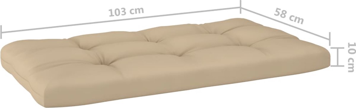 Vidaxl 6-delige Loungeset Pallet Met Kussens Geïmpregneerd Hout - Groen