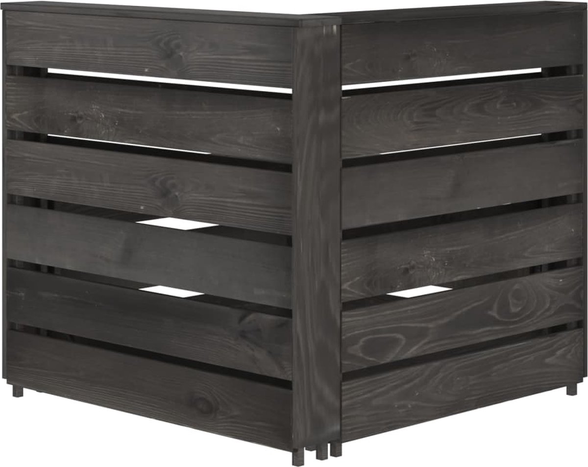 Vidaxl 5-delige Loungeset Geïmpregneerd Grenenhout - Bruin