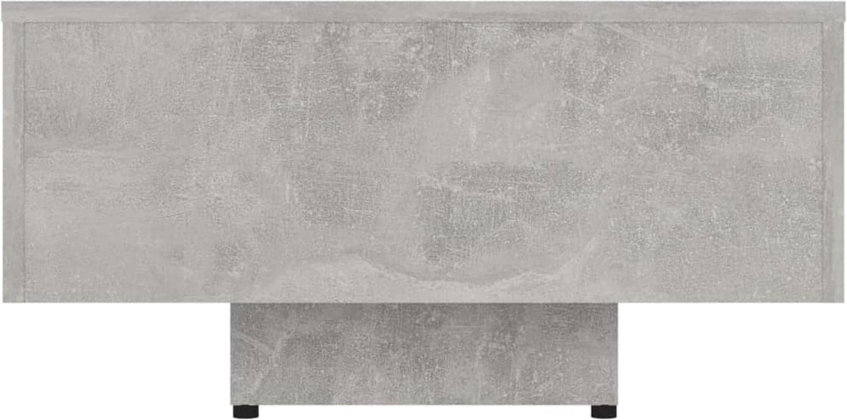 Vidaxl Salontafel 115x60x31 Cm Spaanplaat Beton - Grijs