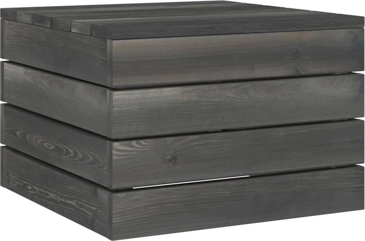 Vidaxl 6-delige Loungeset Met Kussens Pallet Massief Grenenhout - Beige