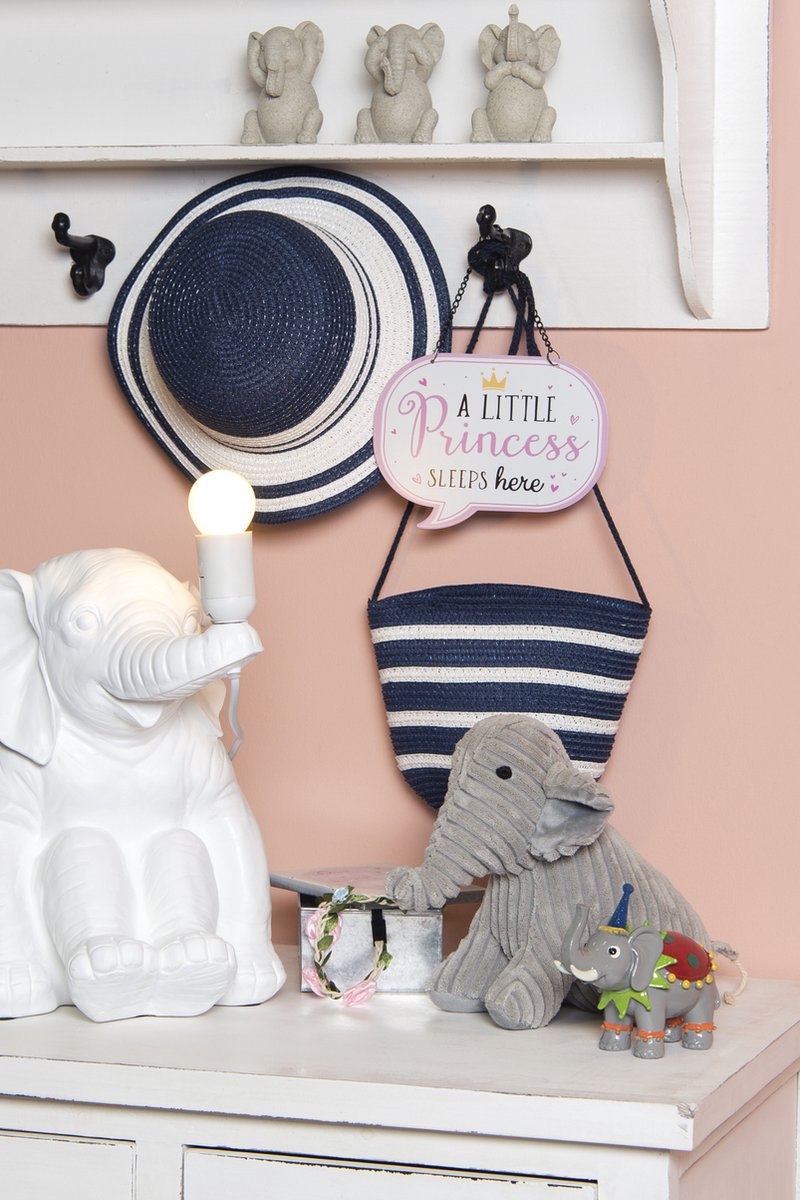 Clayre & Eef Tafellamp Olifant 29x23x34cm E27