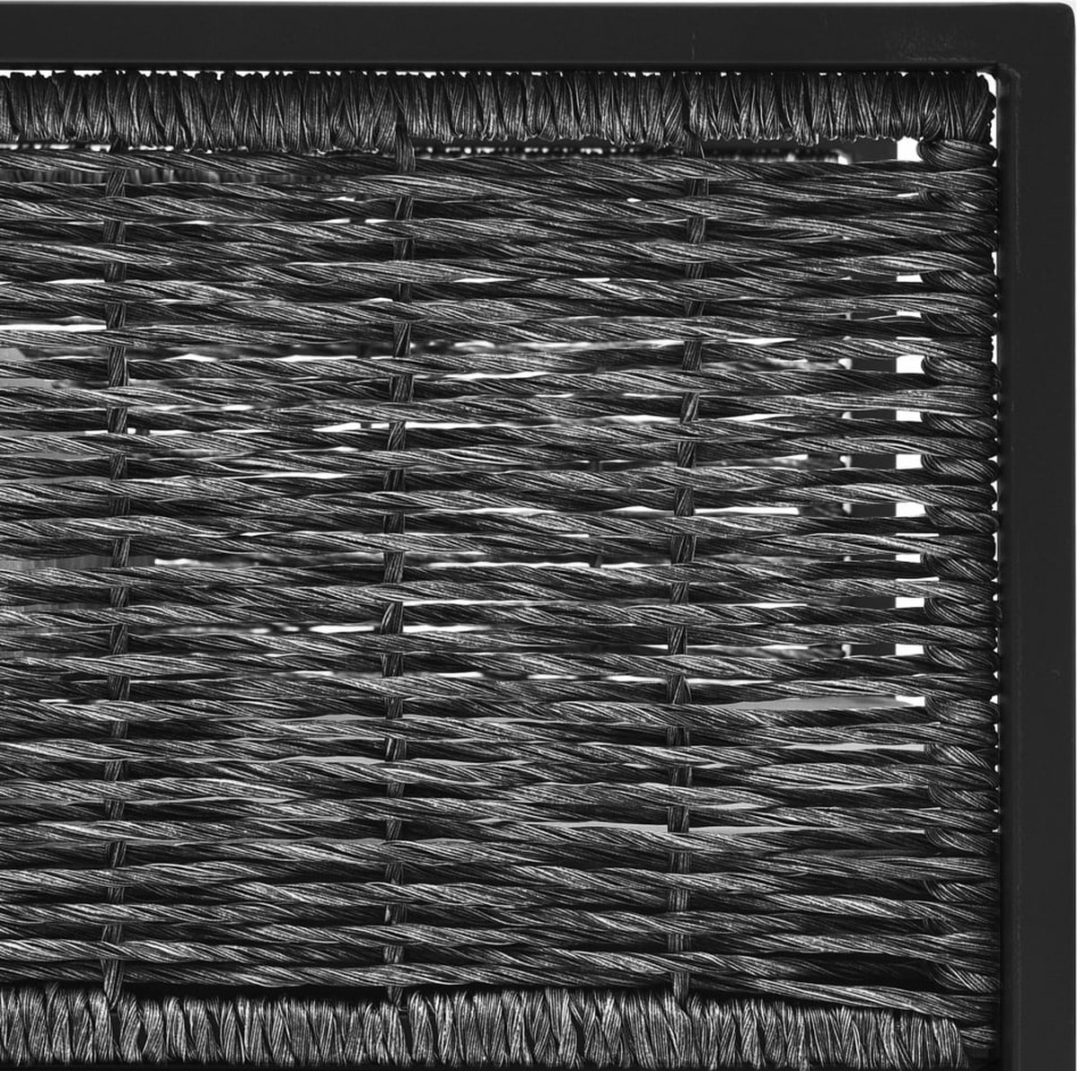 Vidaxl 7-delige Loungeset Met Kussens Poly Rattan Antraciet - Grijs