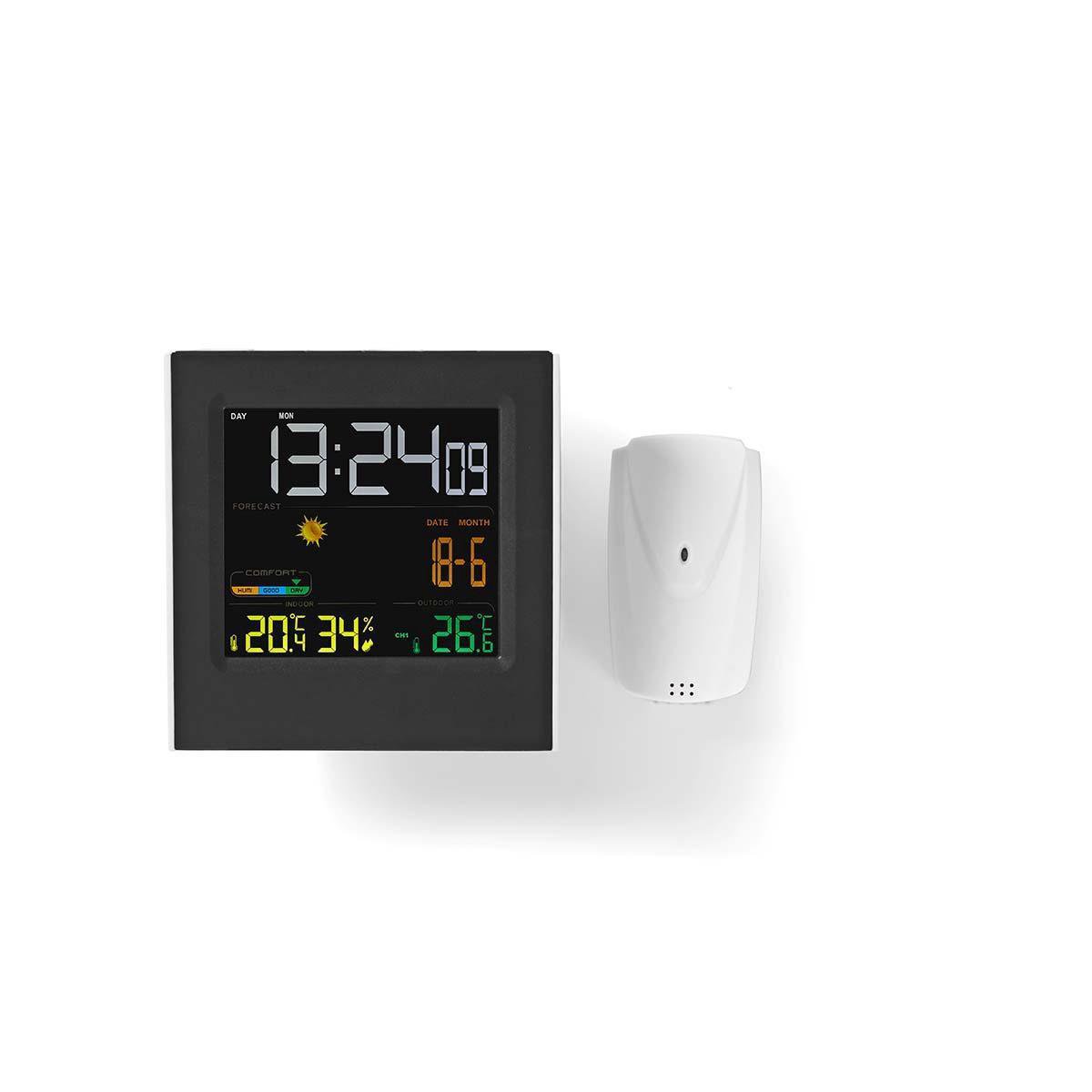 Nedis Weerstation - Zwart