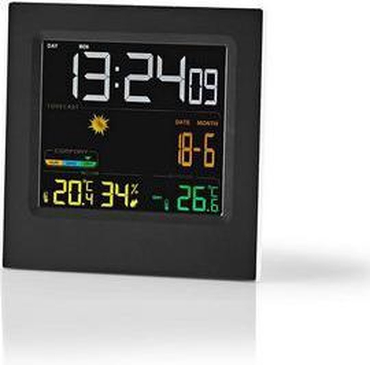 Nedis Weerstation - Zwart