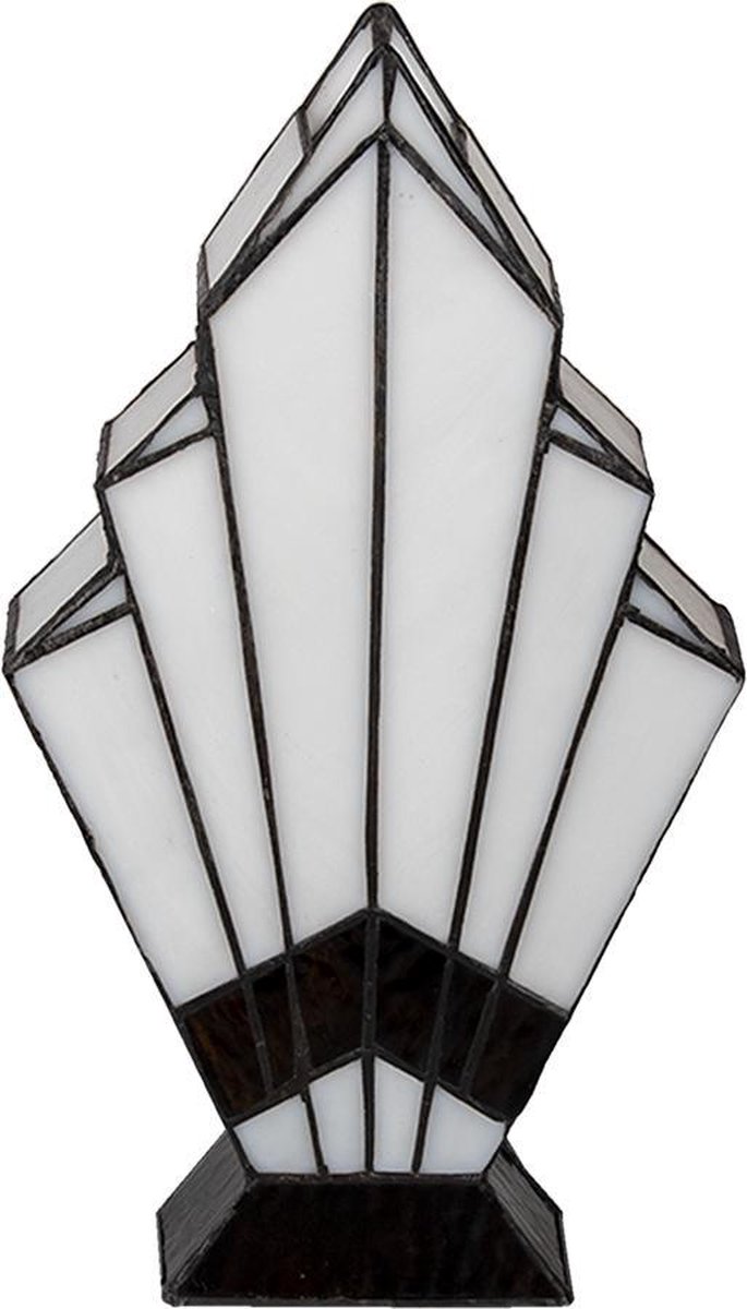 Clayre & Eef Clayre & Eef Tafellamp Tiffany 17x6x30cm E27/max 1x40w