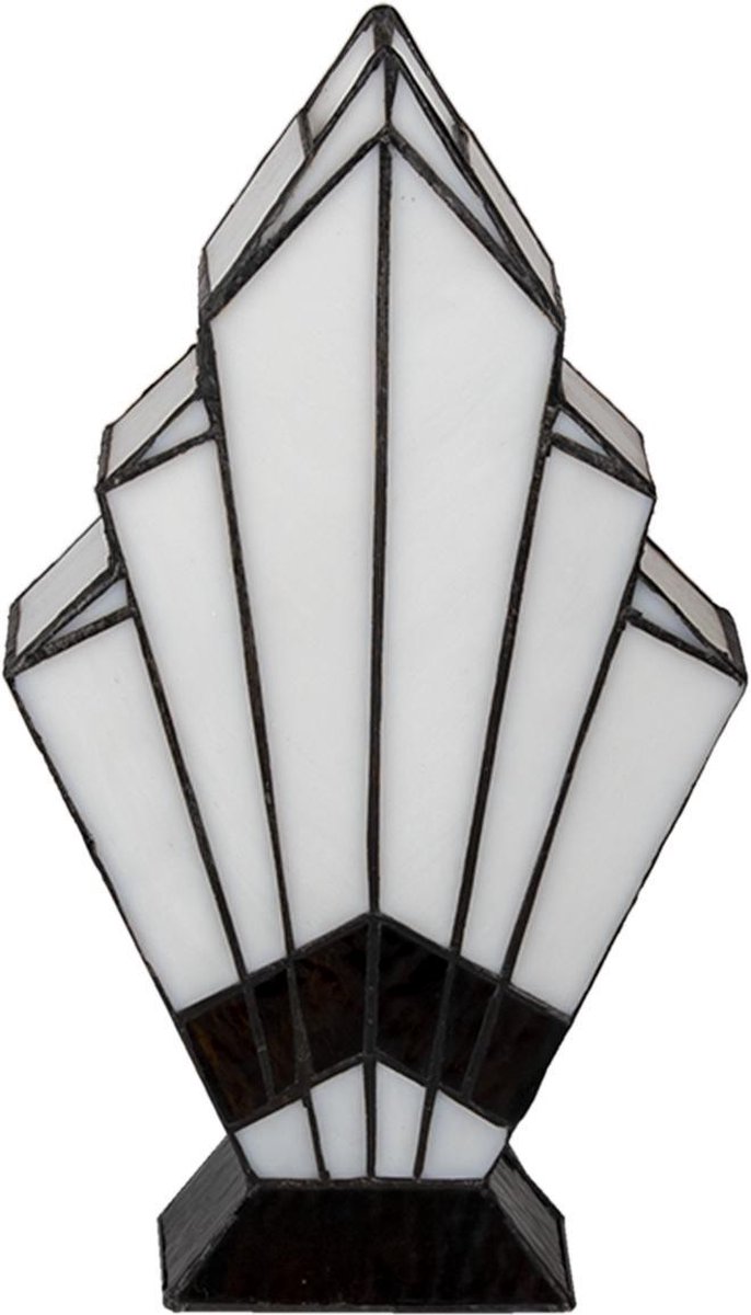Clayre & Eef Clayre & Eef Tafellamp Tiffany 17x6x30cm E27/max 1x40w
