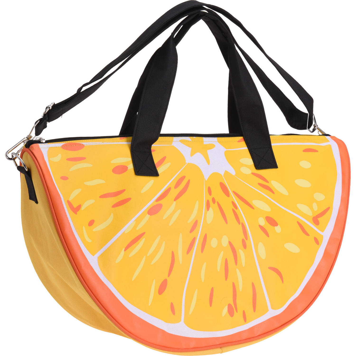 Pro Beach Strandtas/sporttas Sinaasappel 32 X 50 Cm - Strandshoppers/sporttassen Van Polyester - Oranje