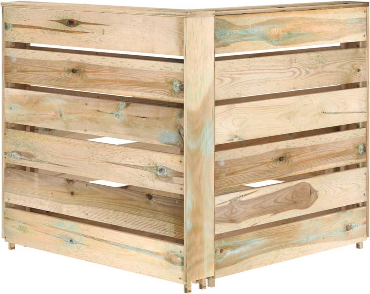 Vidaxl 6-delige Loungeset Geïmpregneerd Grenenhout - Bruin