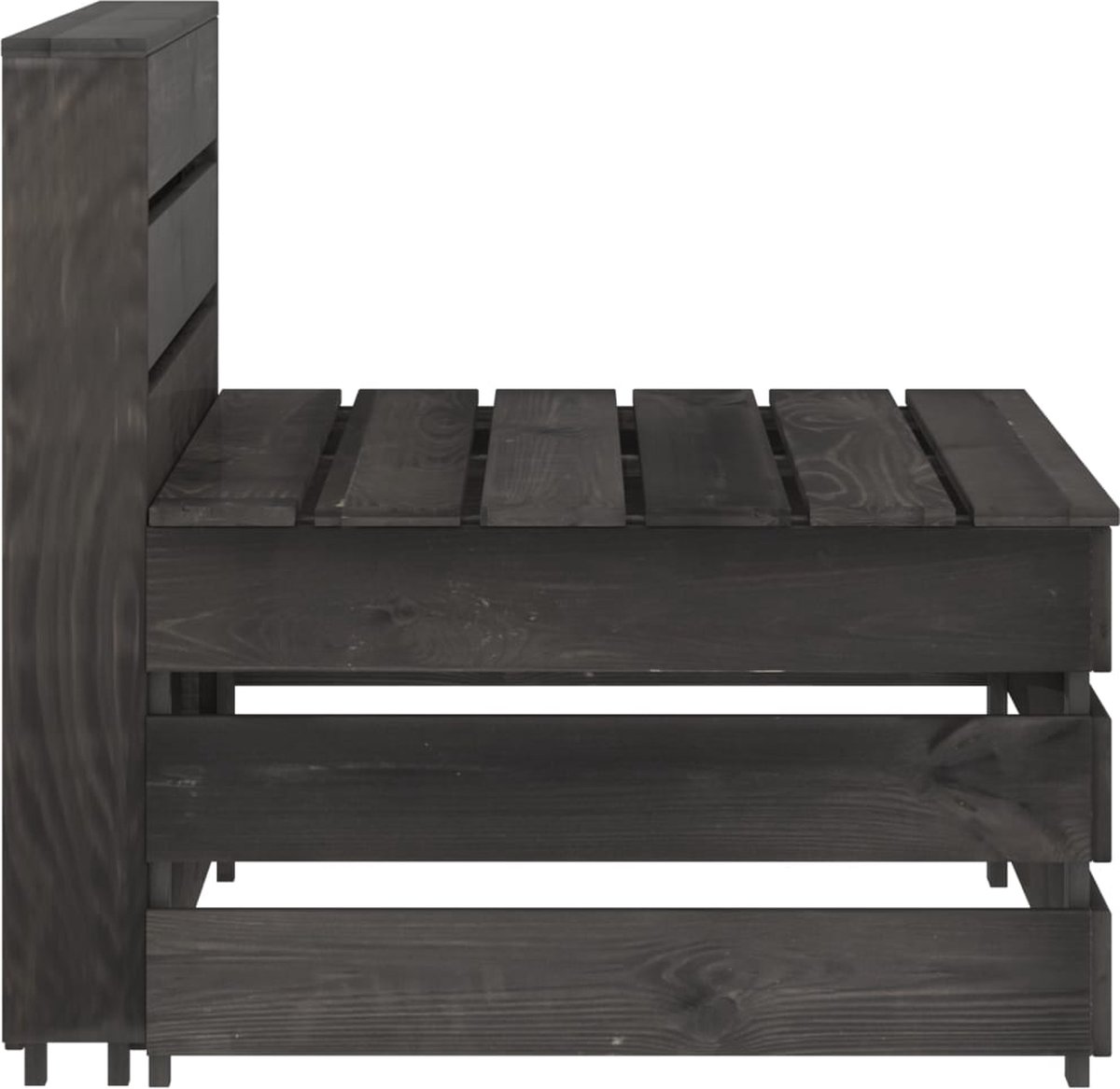 Vidaxl 10-delige Loungeset Geïmpregneerd Grenenhout - Bruin