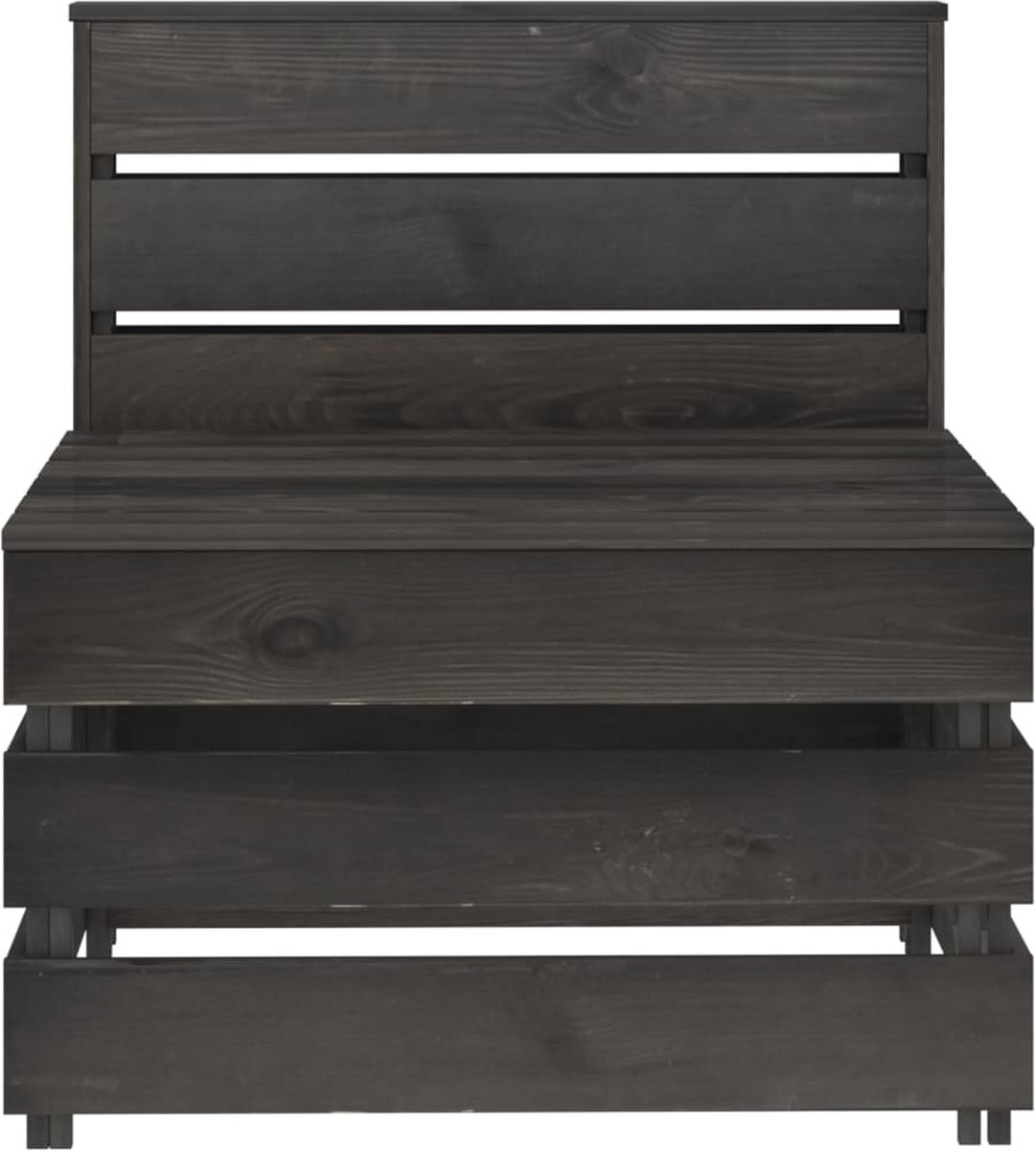 Vidaxl 10-delige Loungeset Geïmpregneerd Grenenhout - Bruin