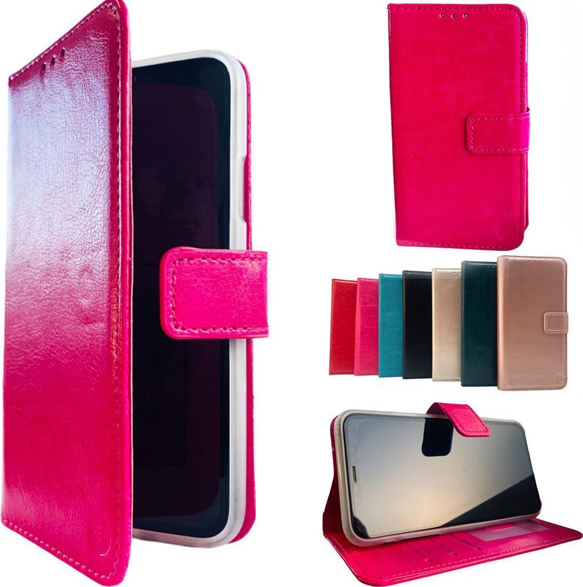 Hem Apple Iphone 12 Pro Max Wallet / Book Case / Boekhoesje/ Telefoonhoesje - Roze