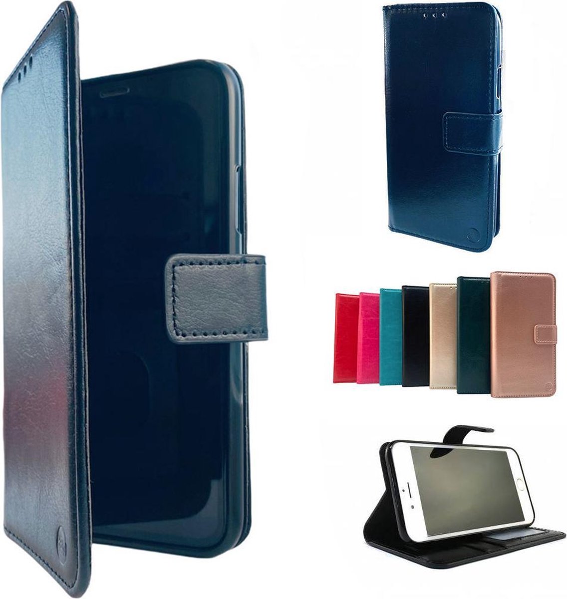 Hem Apple Iphone 12 Proe Wallet / Book Case / Boekhoesje/ Telefoonhoesje - Zwart