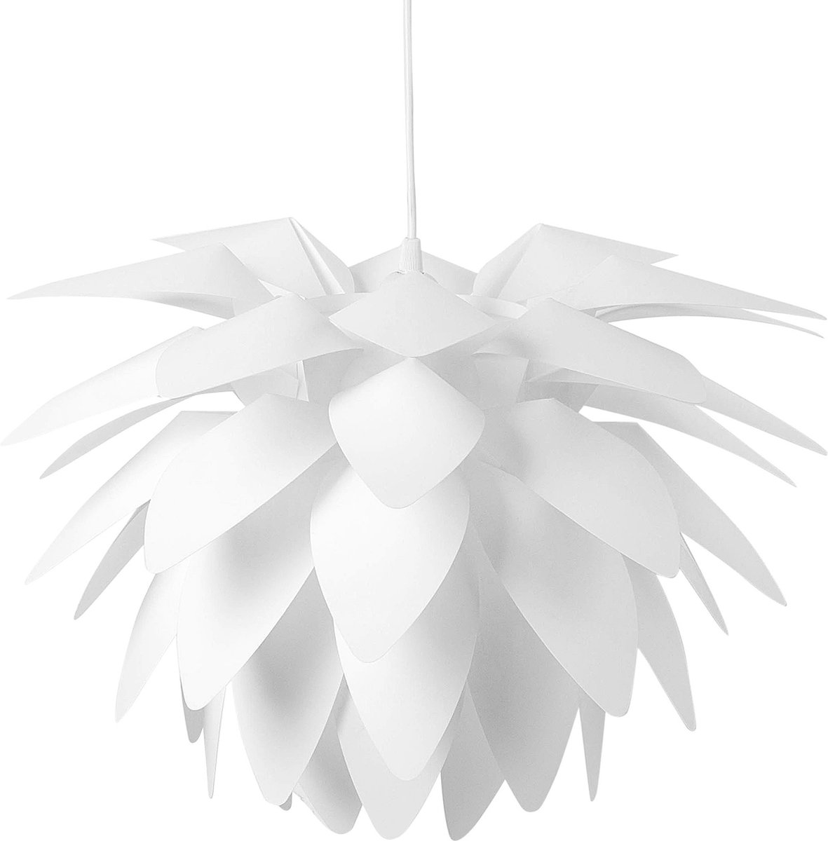 Beliani Musone - Hanglamp--synthetisch Materiaal - Wit