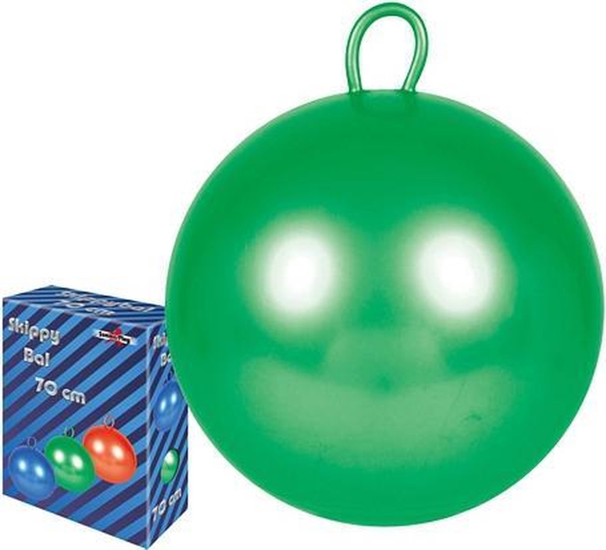 Skippybal 70 Cm Voor Kinderen - Skippyballen Buitenspeelgoed Voor Jongens/meisjes - Groen