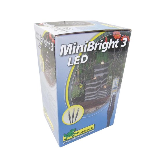 Ubbink Vijververlichting 3 LED's - Zwart