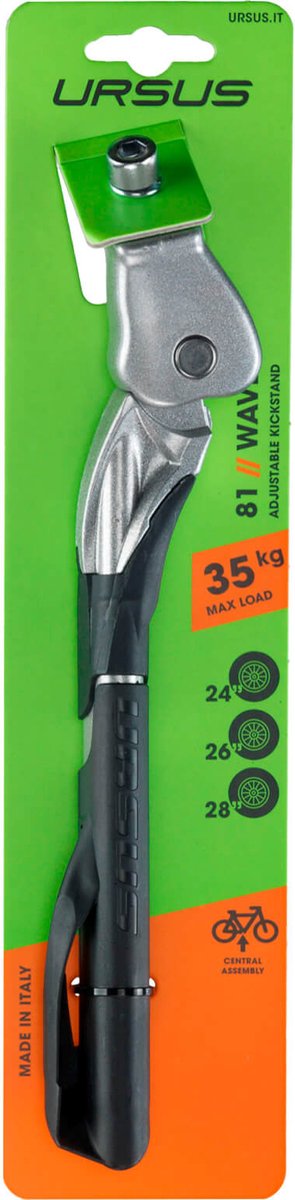 Ursus Standaard Enkel Wave Aluminium 24-28 Inch 29mm Zilver - Silver