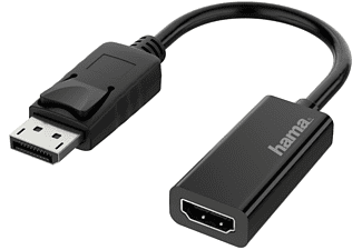 Hama DisplayPort-kabel naar HDMI - Zwart