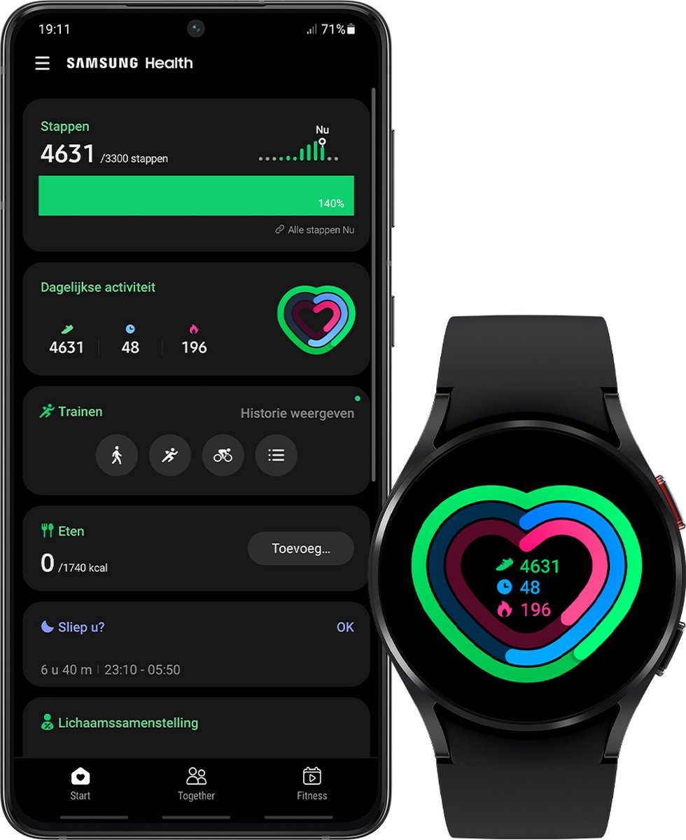 Samsung Galaxy Watch4 40 mm - Zwart
