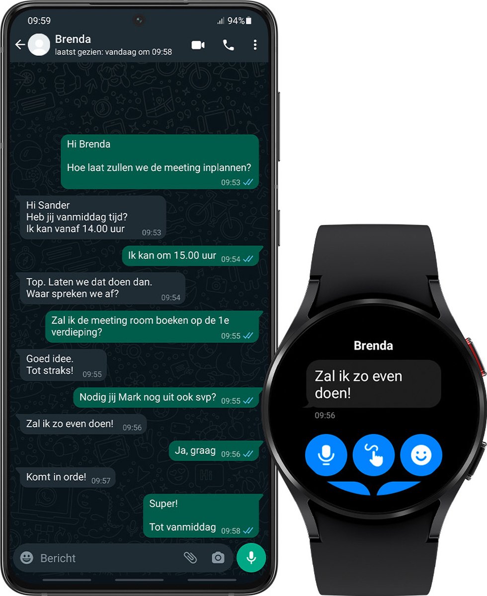 Samsung Galaxy Watch4 40 mm - Zwart