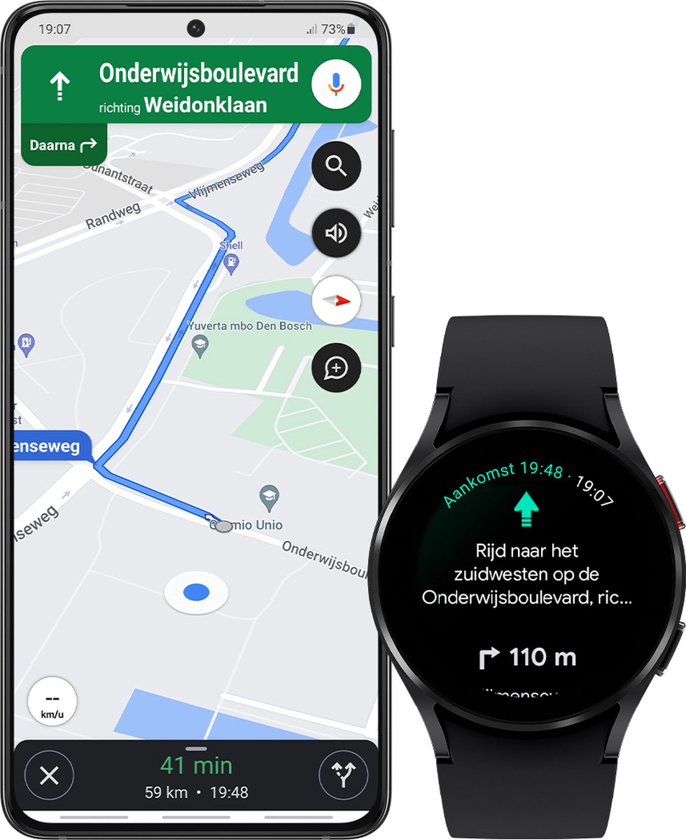 Samsung Galaxy Watch4 40 mm - Zwart