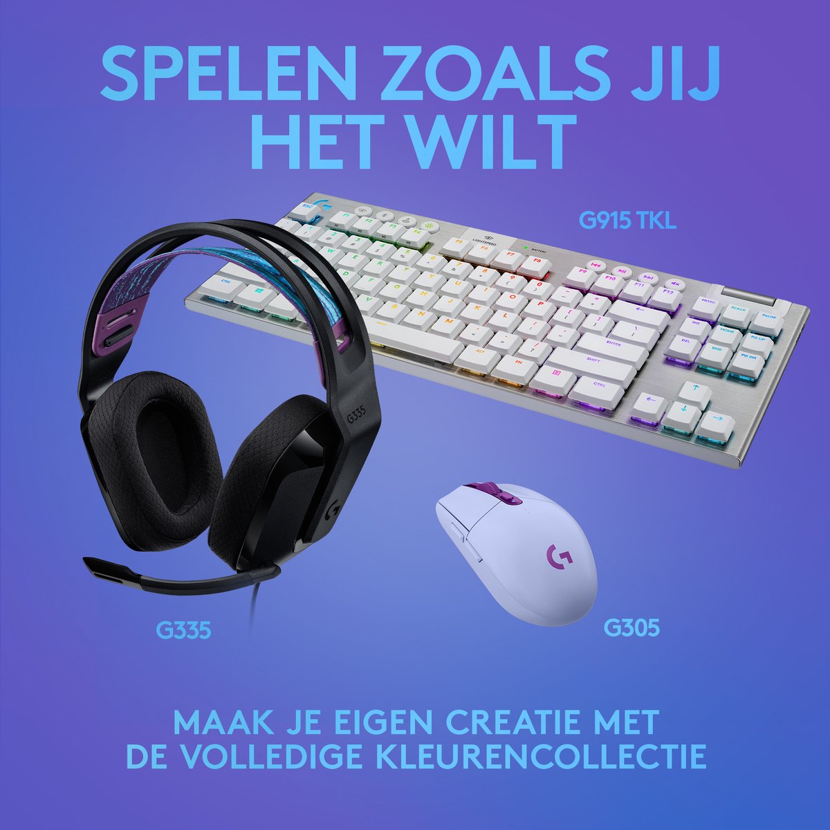 Logitech G335 Bedrade Gaming Headset - Zwart