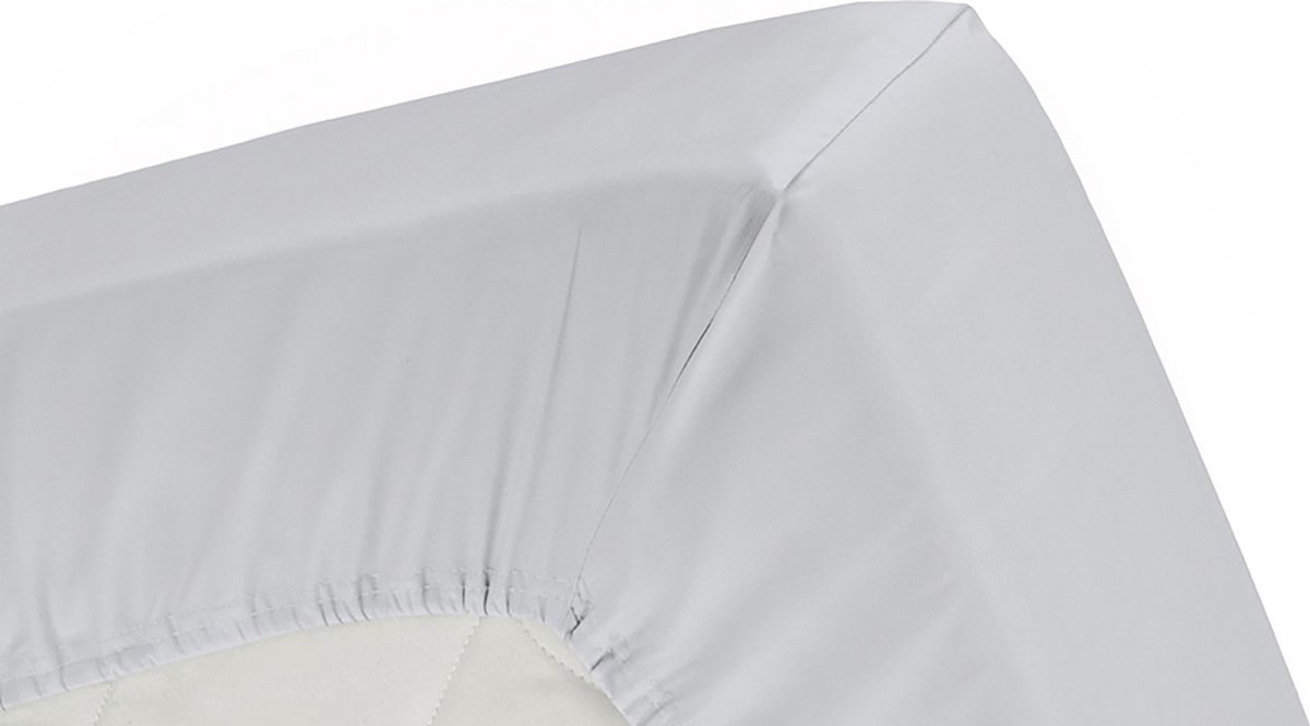 Damai Hoeslaken Multiform Licht (Katoen)-80/90 X 200/210 Cm - Grijs