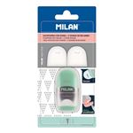 Milan Afilaborra CAPSULE + 2 gomas de recambio - varios modelos - Plata