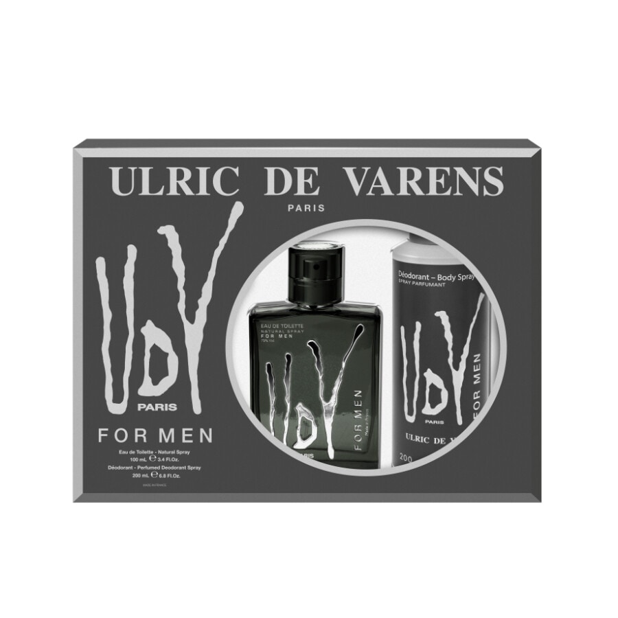 Urlic De Varens Ulric De Varens Coffret EDT 100 ml + Deodorant 200 ml Geurset