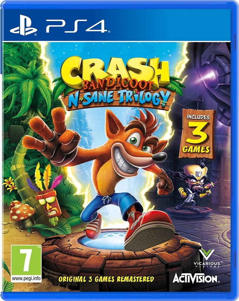 Activision Crash Bandicoot N. Sane Trilogy