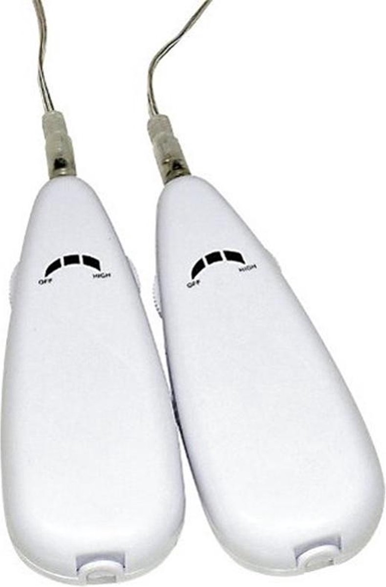 You2Toys Dubbel Vibrerende Strap-on - Beige