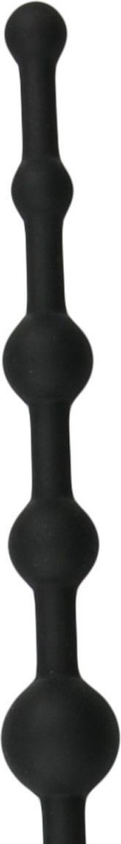 e lange anaal kralen - Zwart