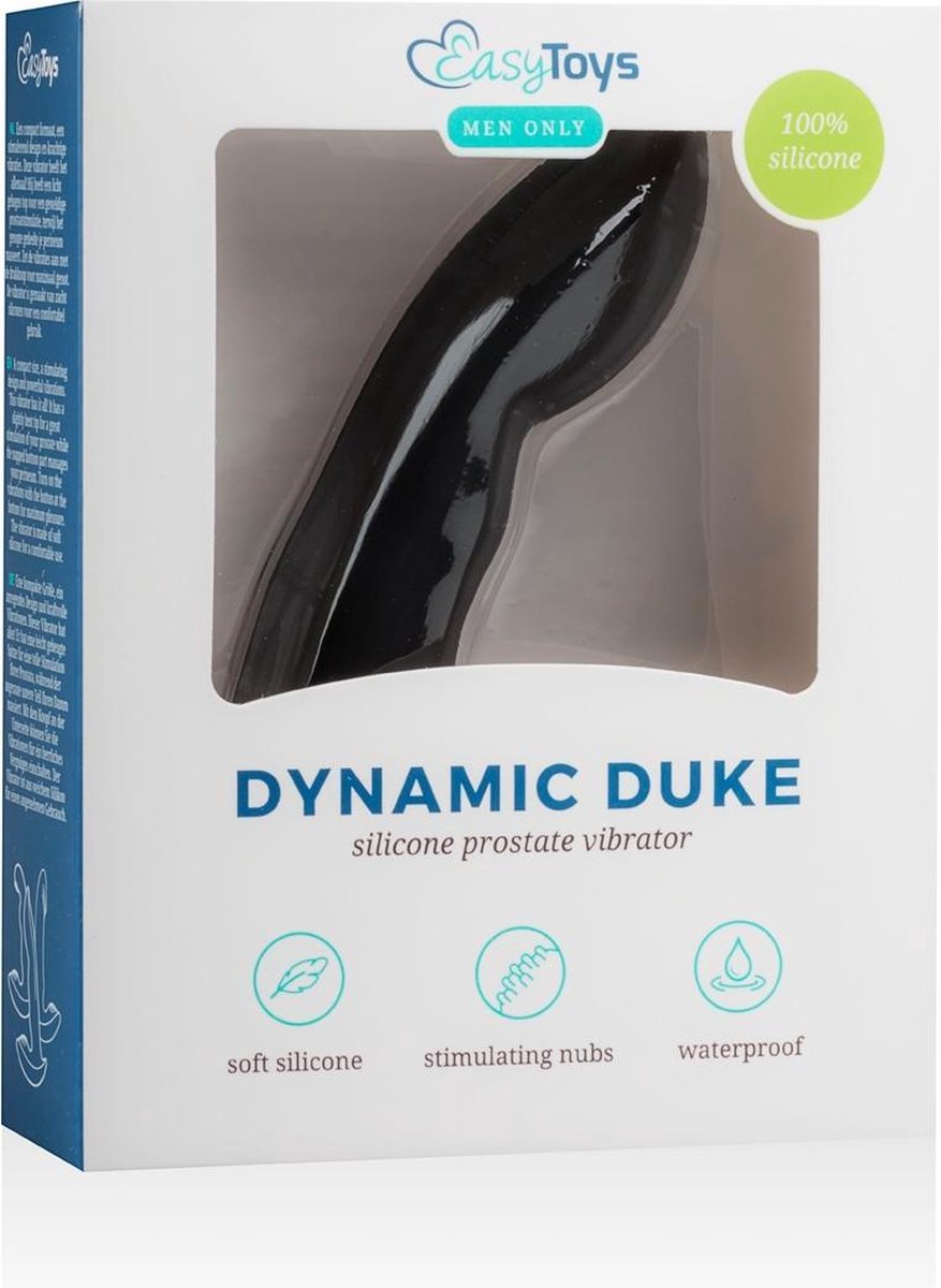 Dynamic Duke Prostaatvibrator - - Zwart