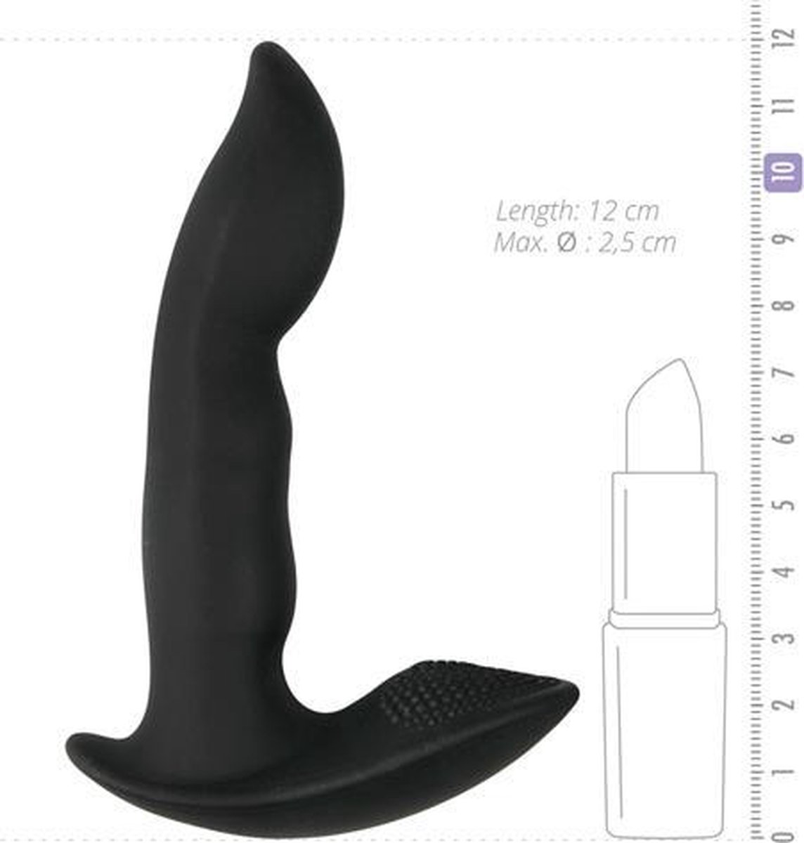 Dynamic Duke Prostaatvibrator - - Zwart