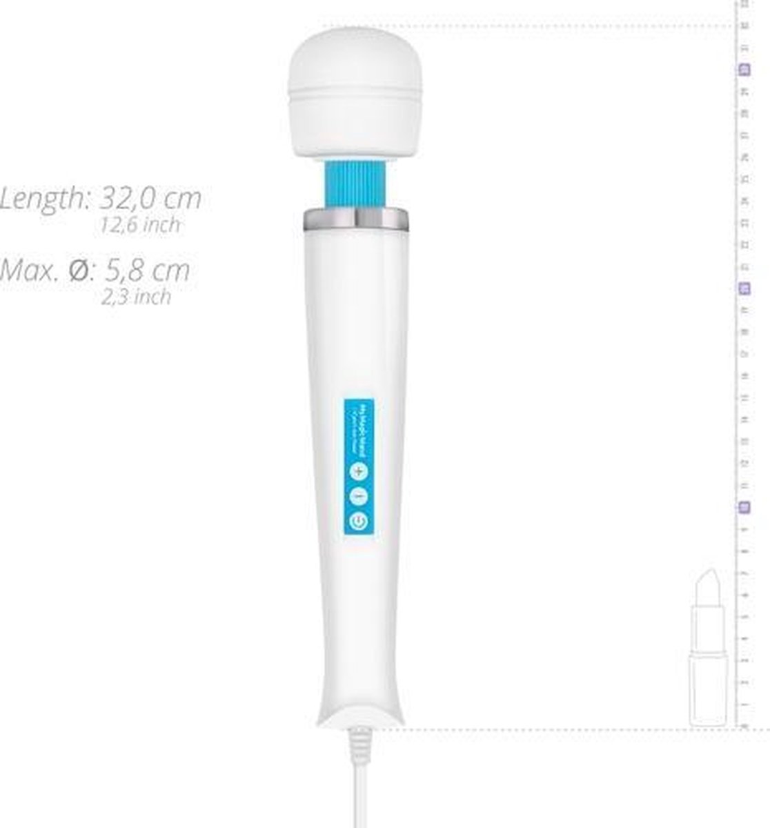 MyMagicWand - (krachtigste vibrator) - Blauw