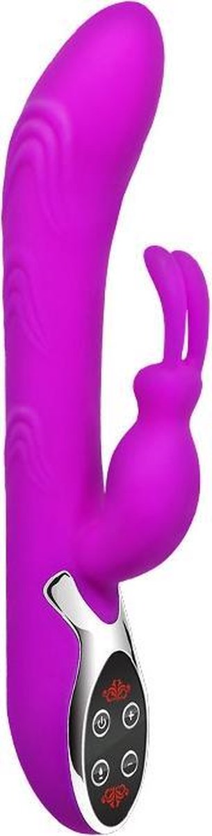 Pretty Love HTO II Verwarmende Rabbit Vibrator - Roze