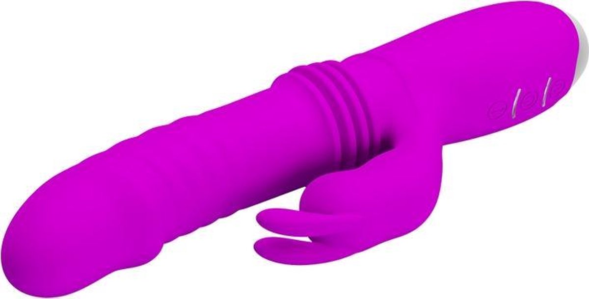 Pretty Love Dorothy Stotende Rabbit Vibrator - Paars