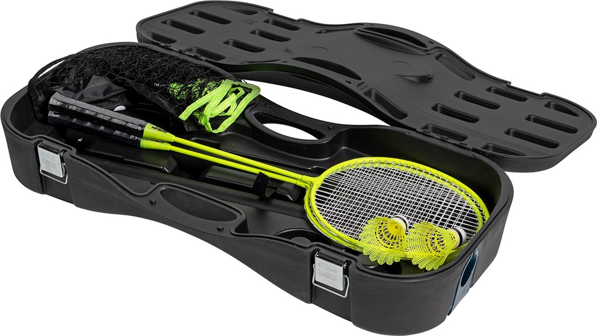 VirtuFit 2-in-1 Portable Badminton- en Tennis Set - Inclusief koffer
