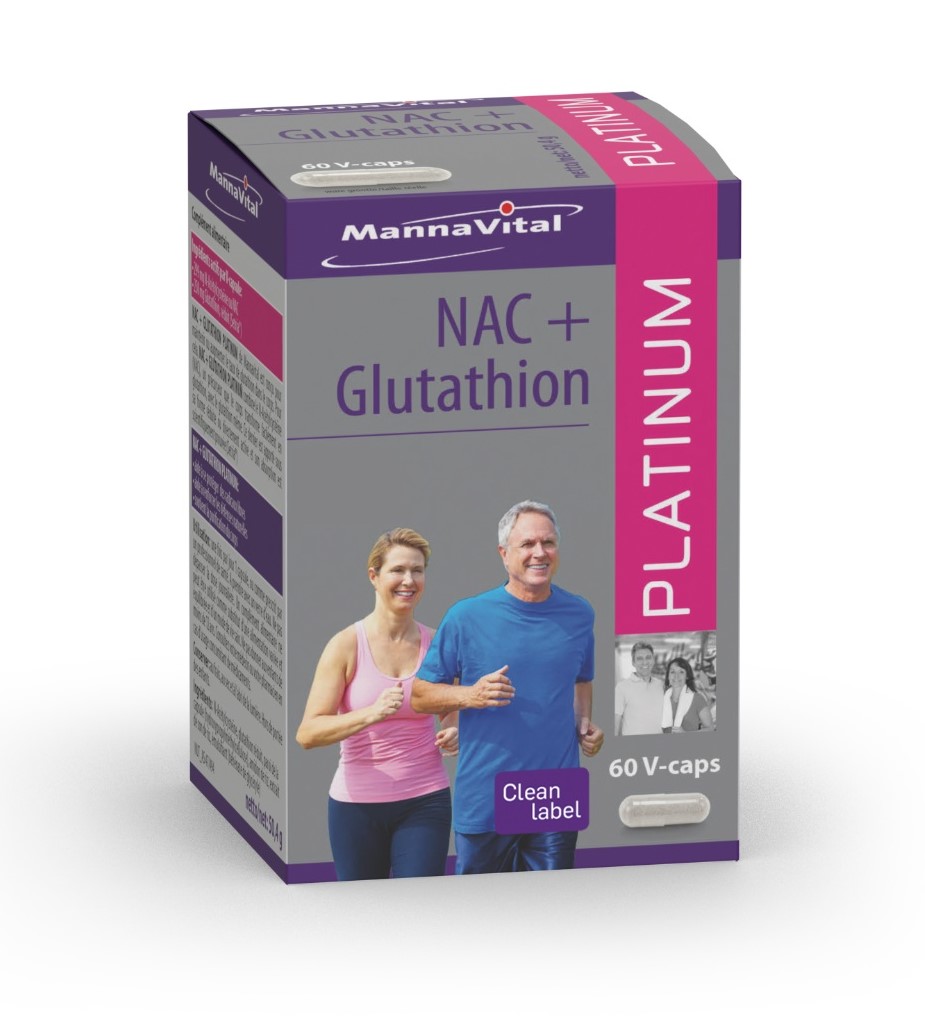 Mannavital NAC + glutathion platinum