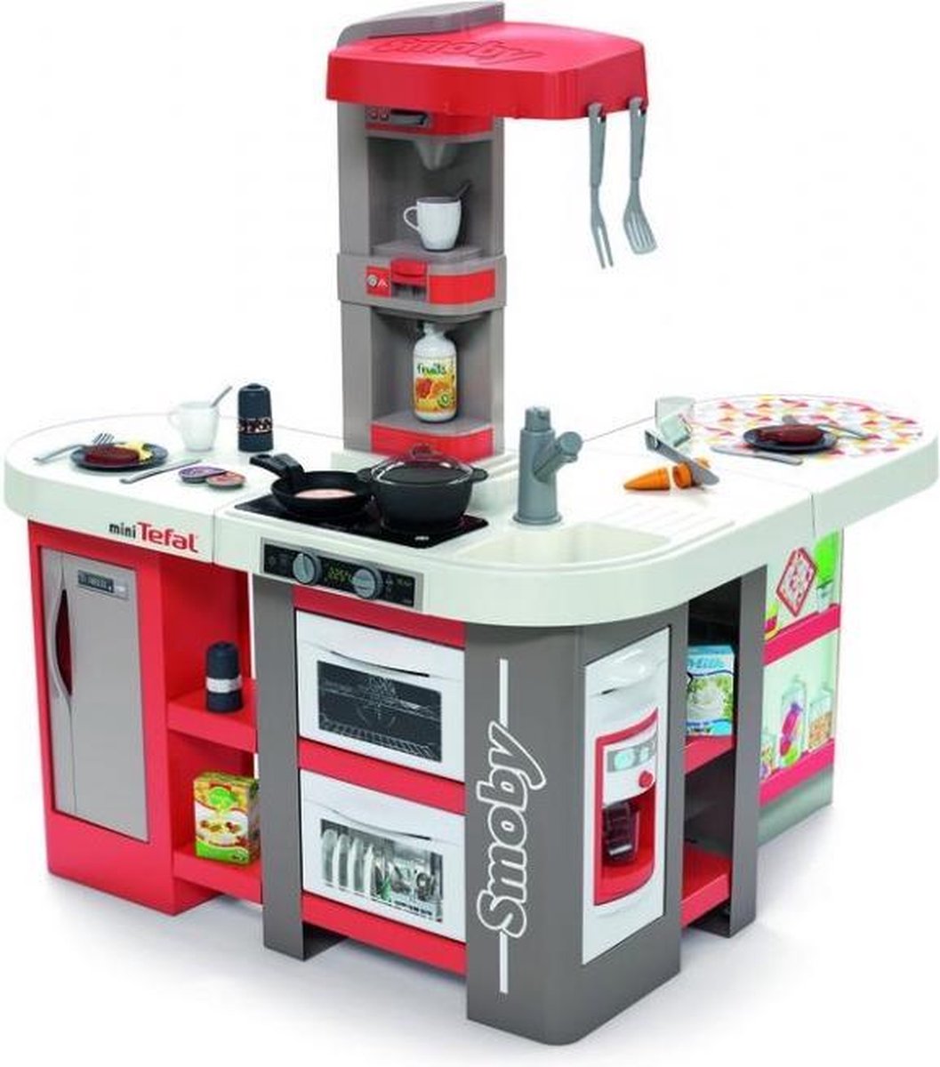 Smoby speelkeuken XXL Bubble junior 85 x 83,5 x 99 cm 34 delig