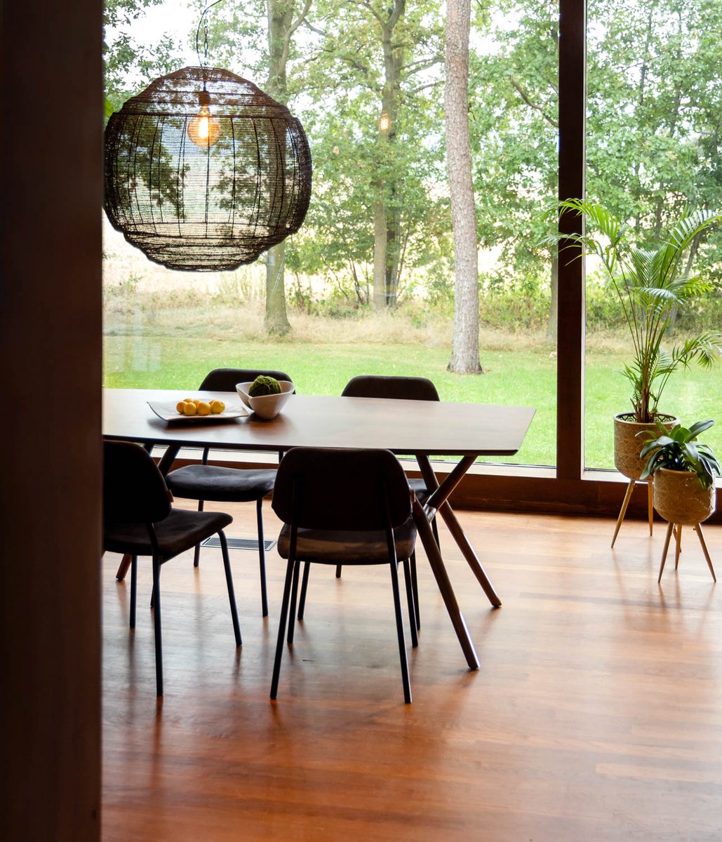 Dutchbone Malaya Eettafel 180 x 90 cm - Bruin