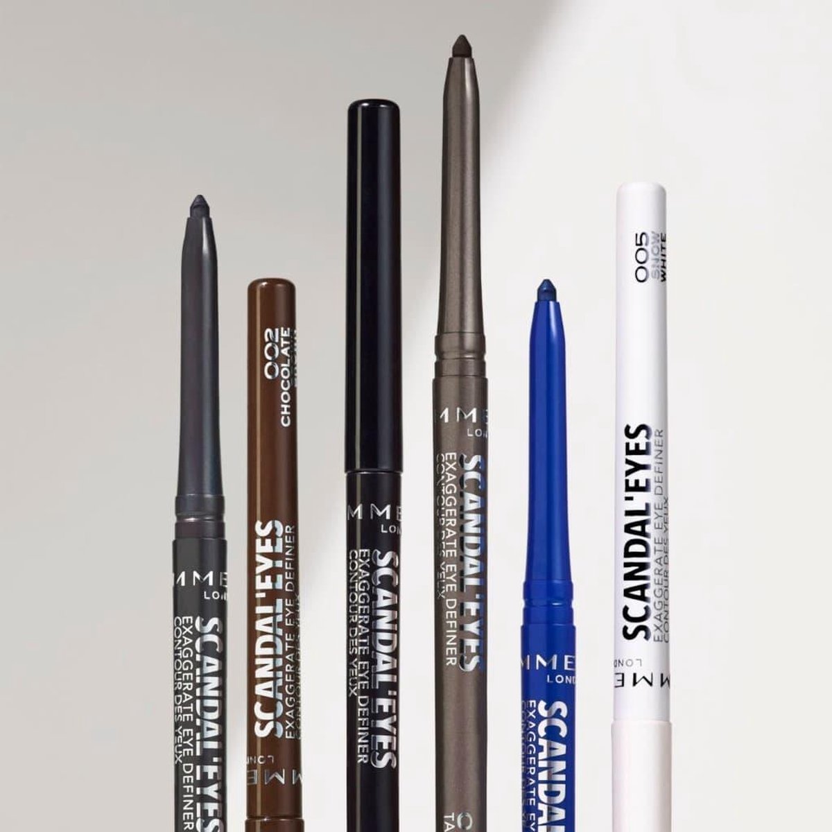 Rimmel 003 - Smokey Grey Exaggerate Full Colour Eye Definer Oogpotlood 0.35 g - Grijs