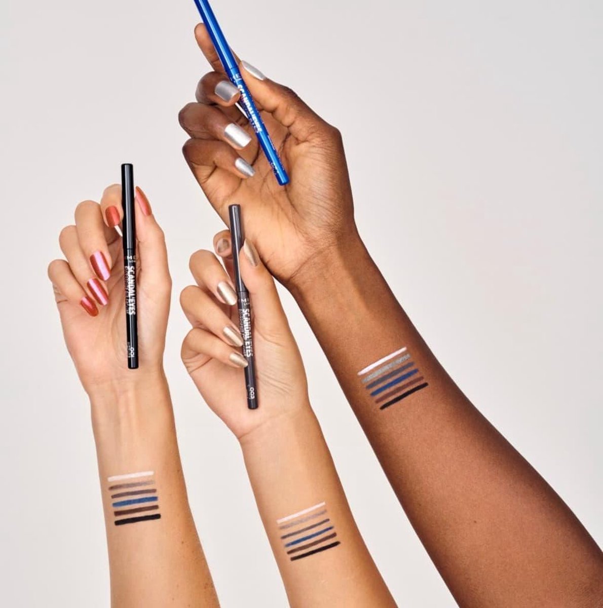 Rimmel 003 - Smokey Grey Exaggerate Full Colour Eye Definer Oogpotlood 0.35 g - Grijs