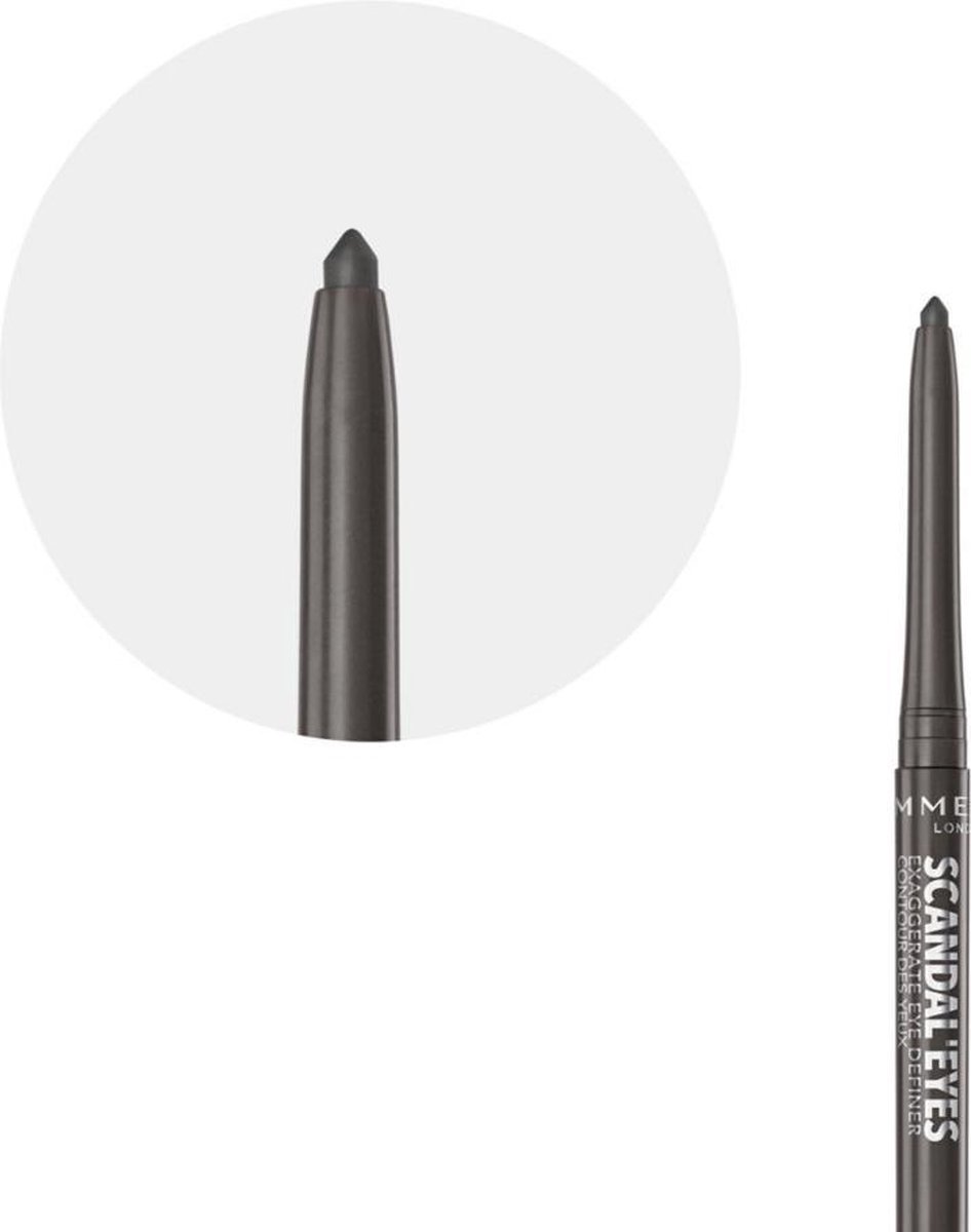 Rimmel 003 - Smokey Grey Exaggerate Full Colour Eye Definer Oogpotlood 0.35 g - Grijs