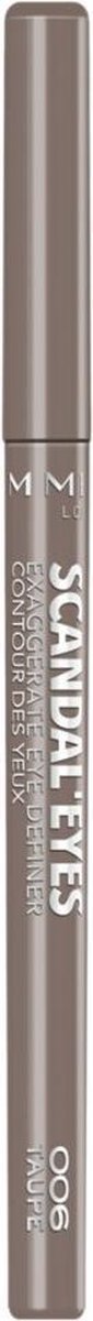 Rimmel 006 - Taupe Exaggerate Full Colour Eye Definer Oogpotlood 0.35 g - Gris