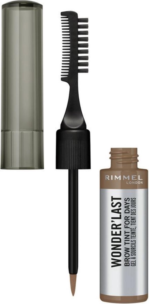 Rimmel 002 - Soft Brown Wonder'last Brow Tattoo Wenkbrauwpotlood 4.5 ml - Marrón