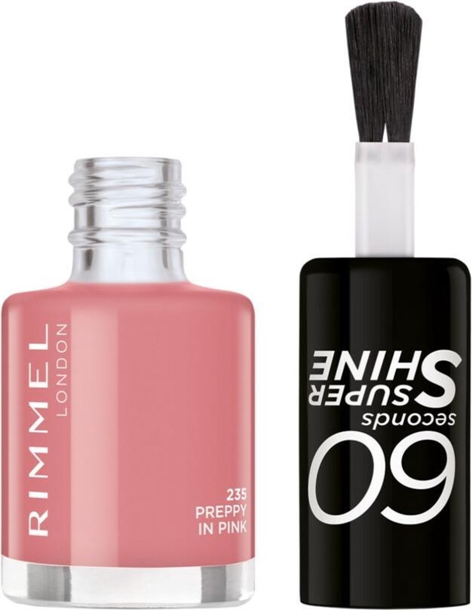 Rimmel 235 - Preppy in Pink 60 Seconds Nagellak 8ml