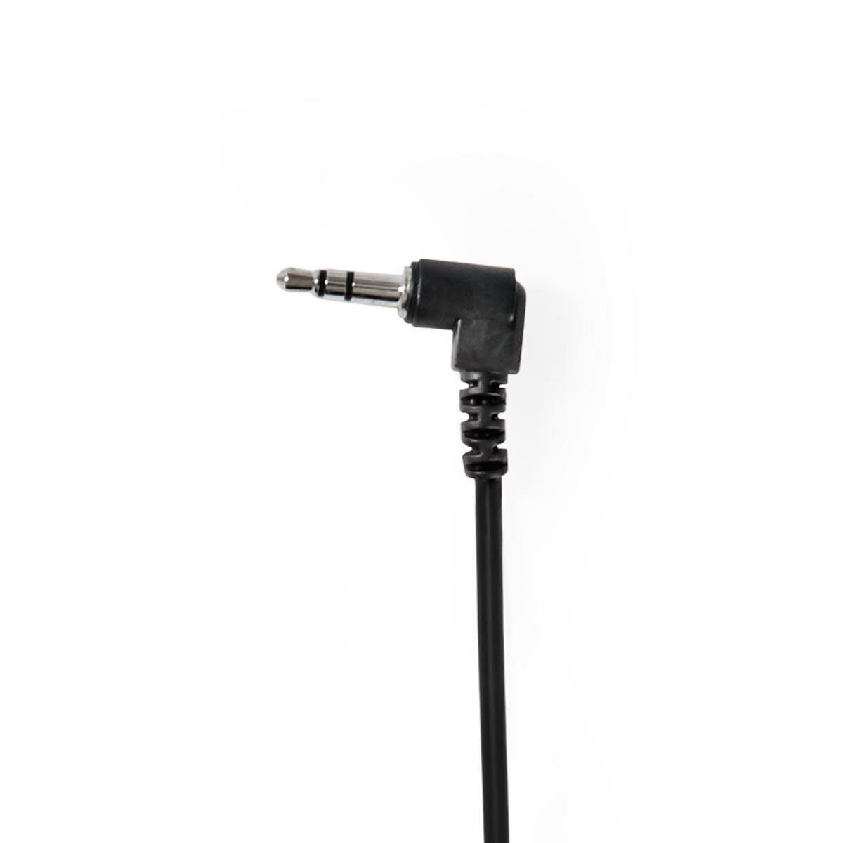 Nedis HPWD1101BK lichtgewicht on-ear koptelefoon 3.5 mm - Zwart