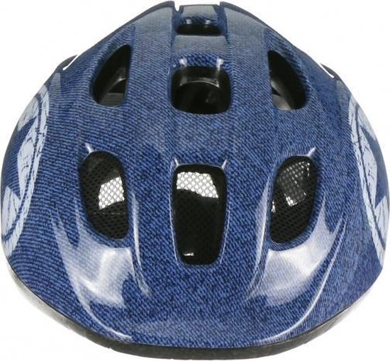 Polisport Fietshelm Jeans Junior Maat 52/56 Cm - Blauw