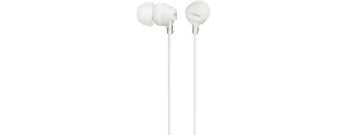 Sony MDR-EX15LP Jack 3.5mm Blanco - Auriculares - Wit