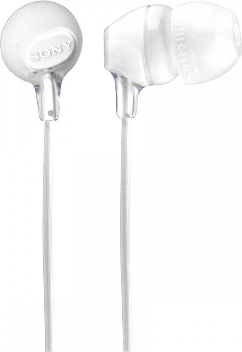 Sony MDR-EX15LP Jack 3.5mm Blanco - Auriculares - Wit